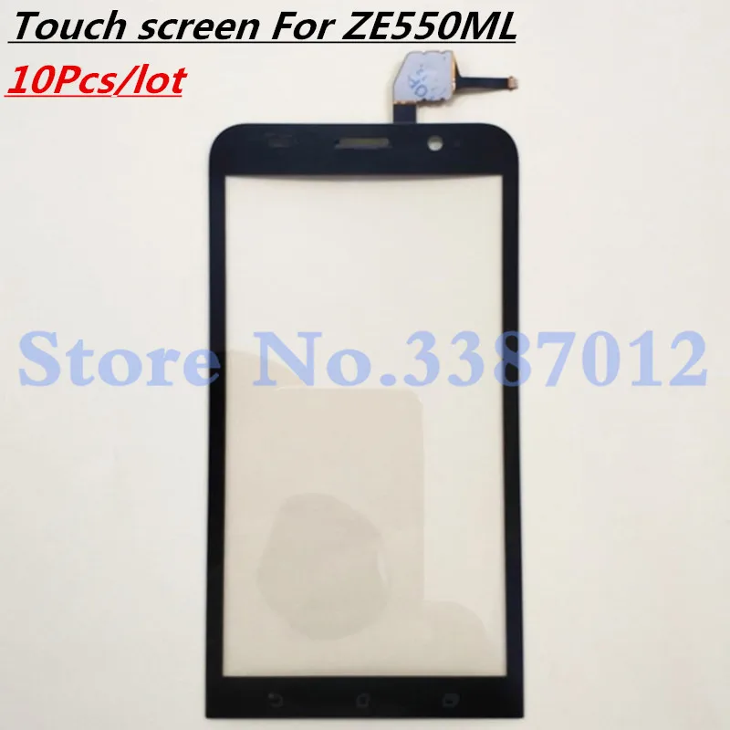 10Pcs/lot 5.5&quot Replacement High Quality For Asus Zenfone 2 ZE550ML Touch Screen Digitizer Sensor Outer Glass Lens Panel | Мобильные