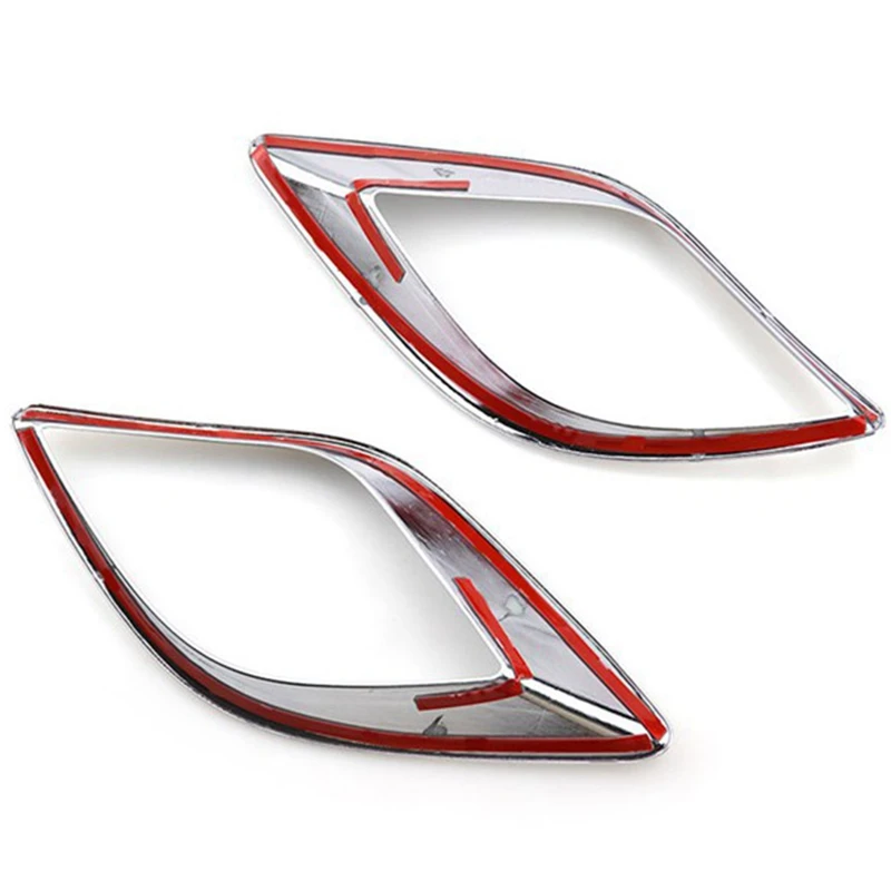 for Mazda Cx-5 Cx5 2012-2016 Chrome Rear Bumper Reflector Fog Light Lamp Cover Trim Molding Garnish Frame Bezel | Автомобили и