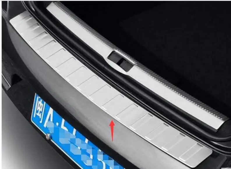 2012-2014 защита для заднего бампера VOLKSWAGEN PASSAT B7 4DR внешняя одноступенчатая панель