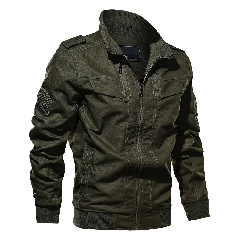 Military Jacket Men 2020 Autumn Soldier MA-1 Style Cargo Army Jackets Male clothing Men's Pilot Bomber Plus Size M-6XL | Мужская