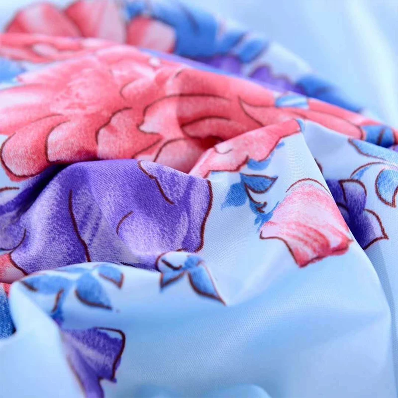 

New Luxury Silk Comforter Duvet Twin Queen King Full Size Air Conditioning Blankets Jacquard Bedding Quilt Core Free shipping