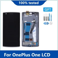 original display 5 5 for oneplus one a0001 lcd display touch screen digitizer replacement for oneplus 1 lcd with frame