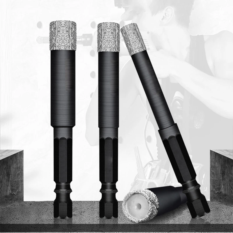 

Multifunction Tile Drill Bit Electric Durable Cemented Carbide Drill Concrete Ceramic Tile Wall Hole Drilling Hand Tool