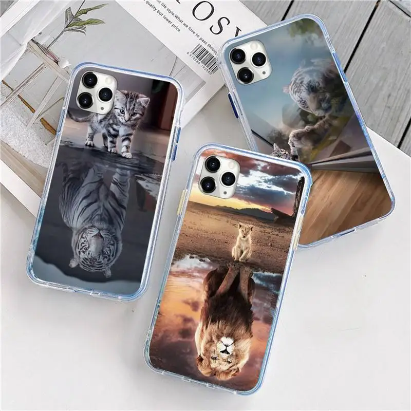 

cat Phone Case For iphone 12 5 5s 5c se 6 6s 7 8 plus x xs xr 11 pro max mini