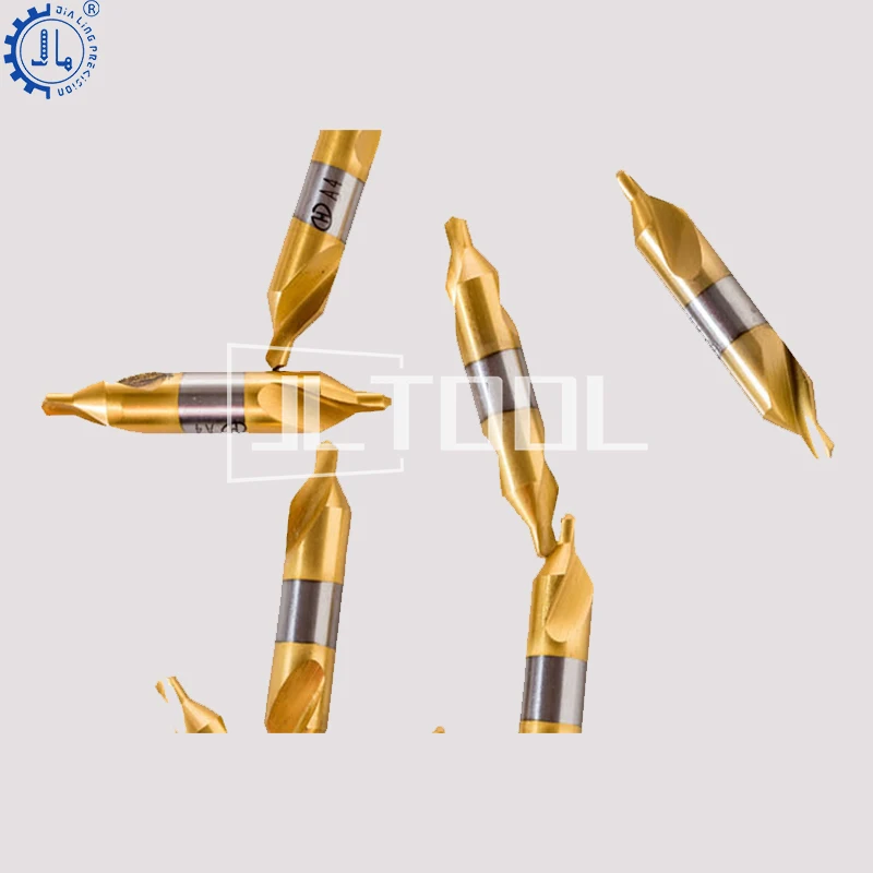 1 шт. спиральное центральное сверло для канавки типа А с покрытием 60 градусов HSS