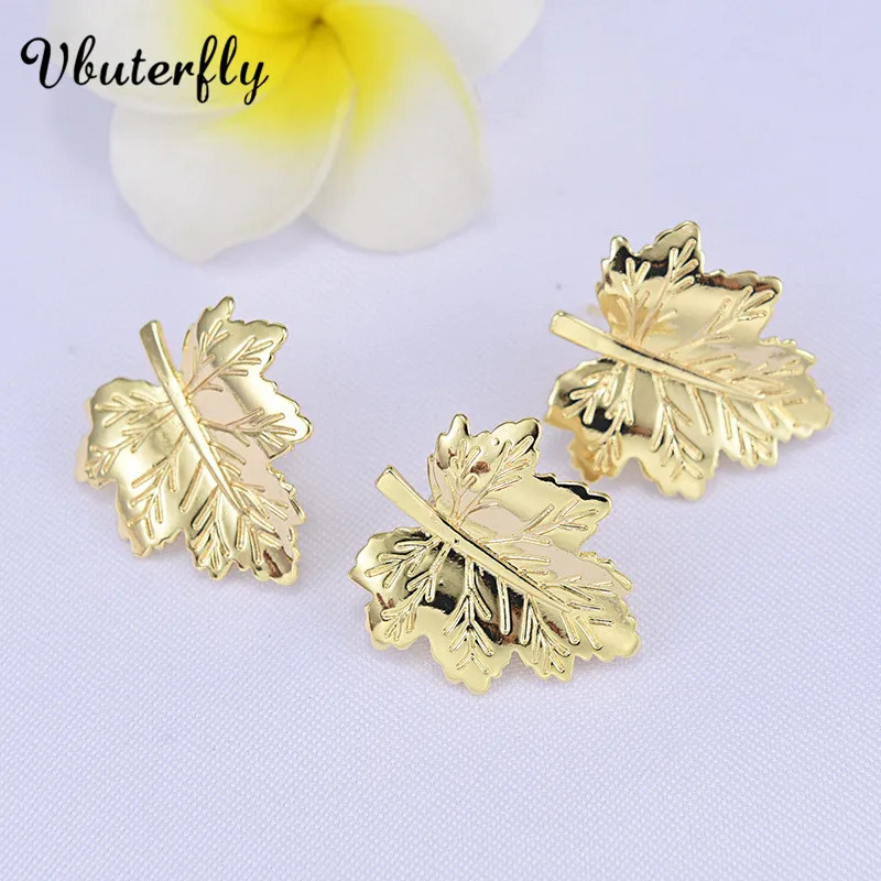

Red Leaf Maple Drop Earrings Thanksgiving Autumn Jewellery for Mother/Women Gold-plated Maple Fall Leaves Dangle Earrings Lt39-s