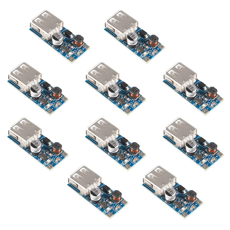 

10pcs/lot PFM Control DC-DC Converter Step Up Boost Module 600MA USB Charger 0.9V-5V To 5V Power Supply Module Board