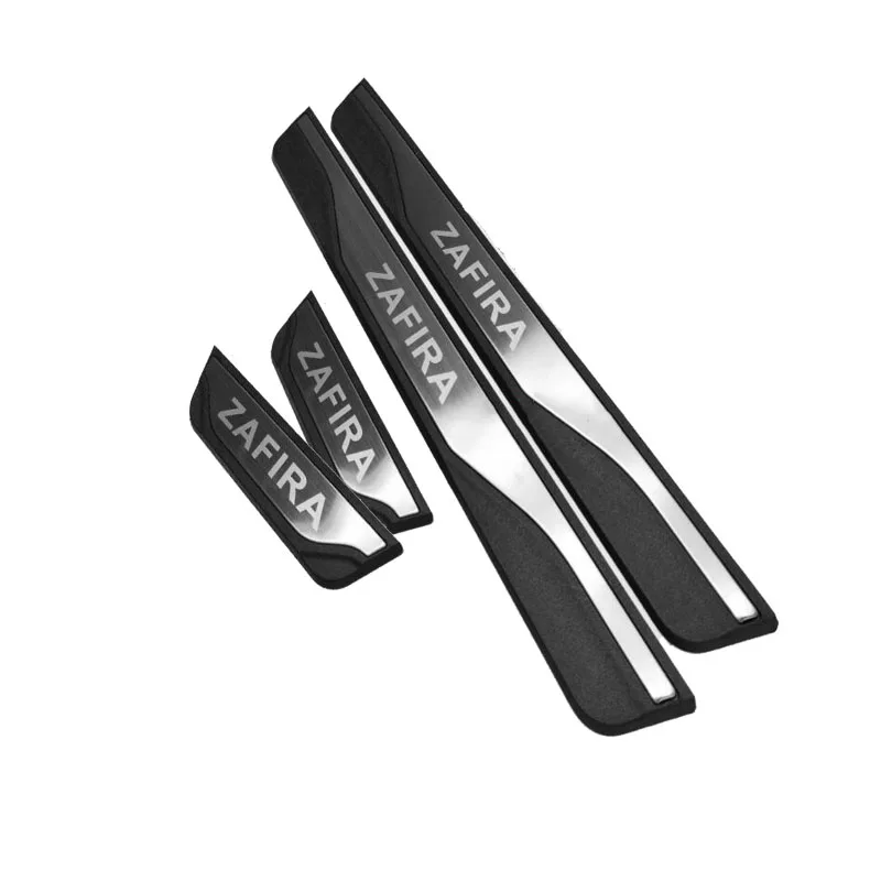 

Stainless Steel Door Sill Cover For Opel Zafira Accessories Trim Car Sticker Scuff Plate Guard Protectors 2019 2018 2017 2016