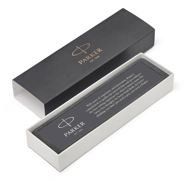 Ручка шариковая parker jotter original k60 (r0032930) белый m синие чернила подар.кор. |