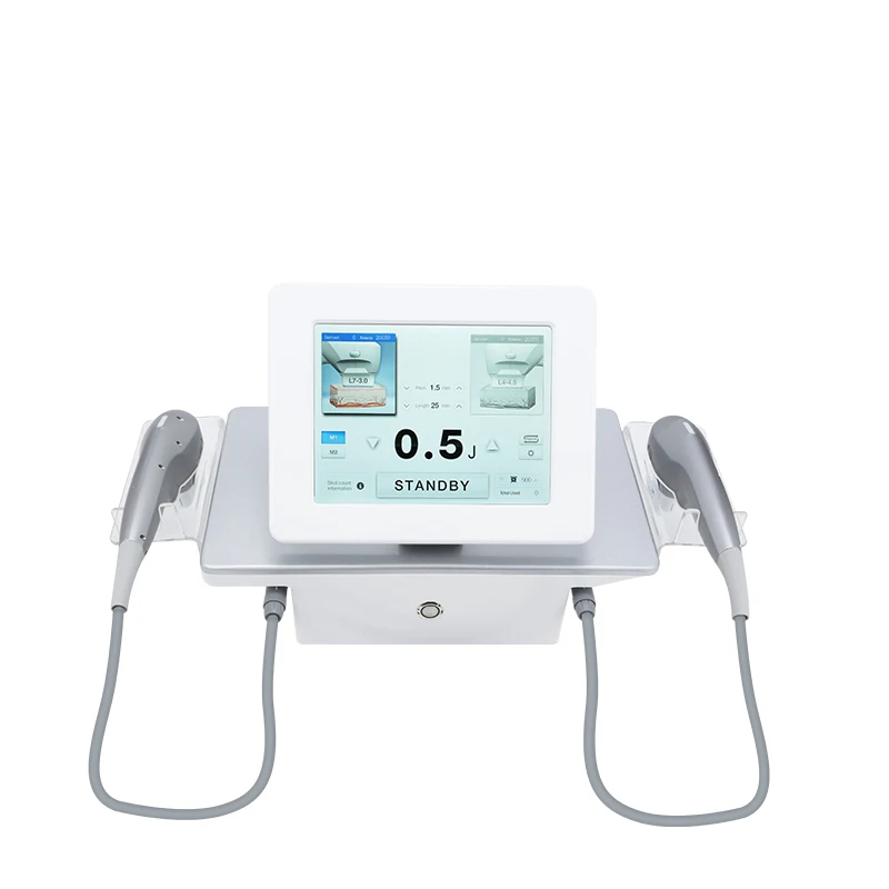 

Latest discount price 30,000 times portable 7D anti-aging ultrasonic facial lifter mini machine with 7 ink cartridges