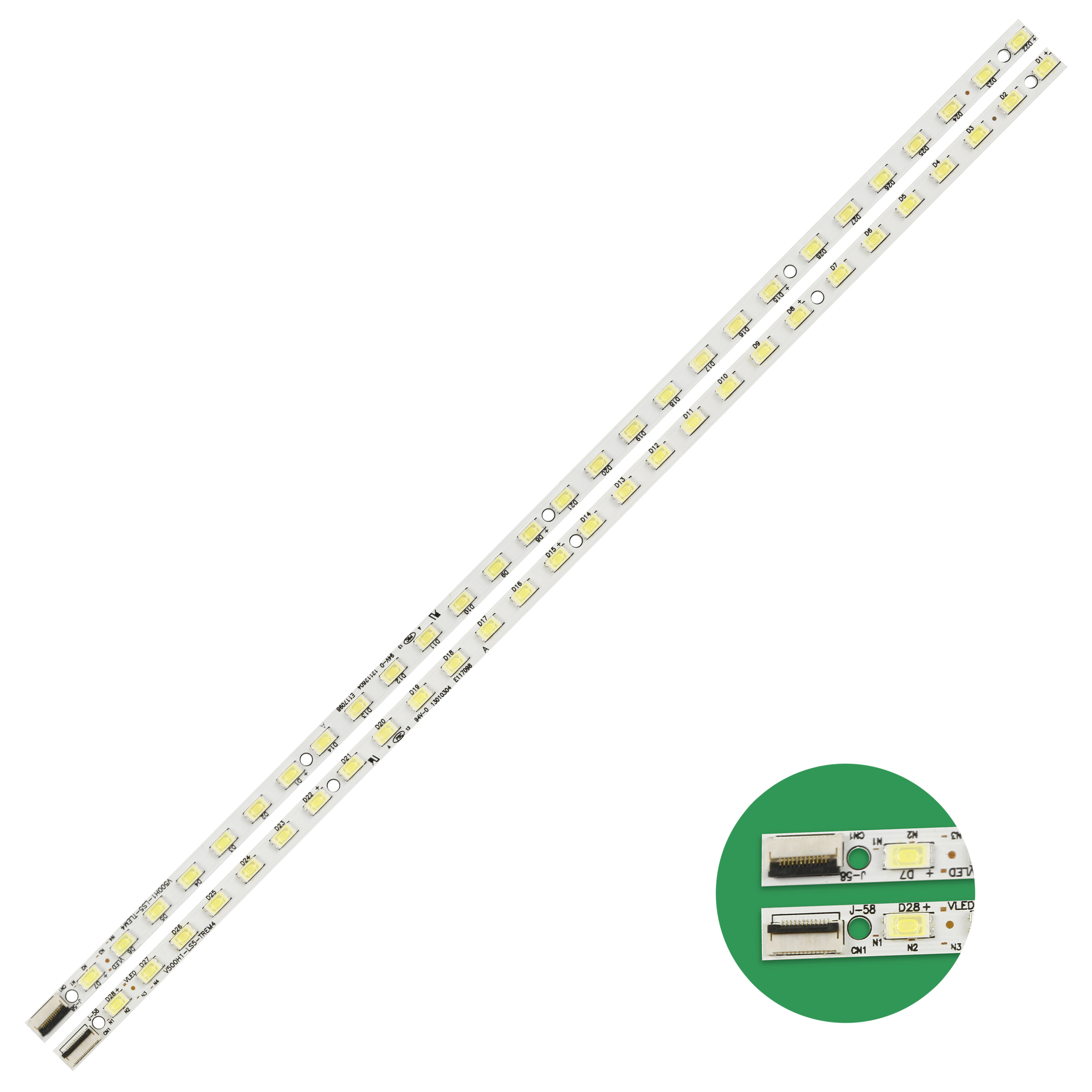 Светодиодный фонарь для TCL LE50D8800 L50E5090 3D LE50FHDF3010TATBAA L500H1 4EB V500H1 LS5 TREM6 1 шт. = 28