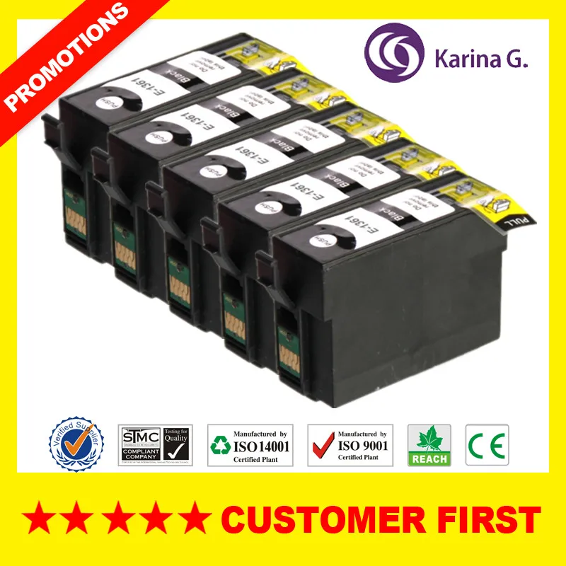 Совместимые чернильные картриджи для T1361 подходят Epson Worker K101 K201 K301 и т. д. |