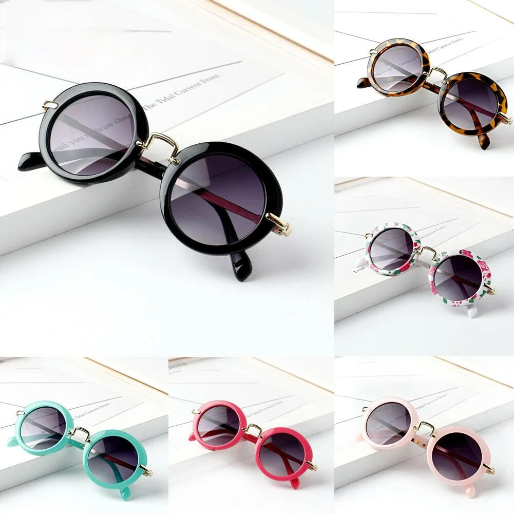 

2022 Детские аксессуары стильные детские дети мальчики девочки Детские Ретро стиль детские реквизиты подарки солнцезащитные очки для детей