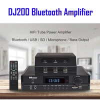 hifi vacuum tube amplifier dj200 bluetooth high power microphone subwoofer support dsp multiple sound effects cd dvd usb sd