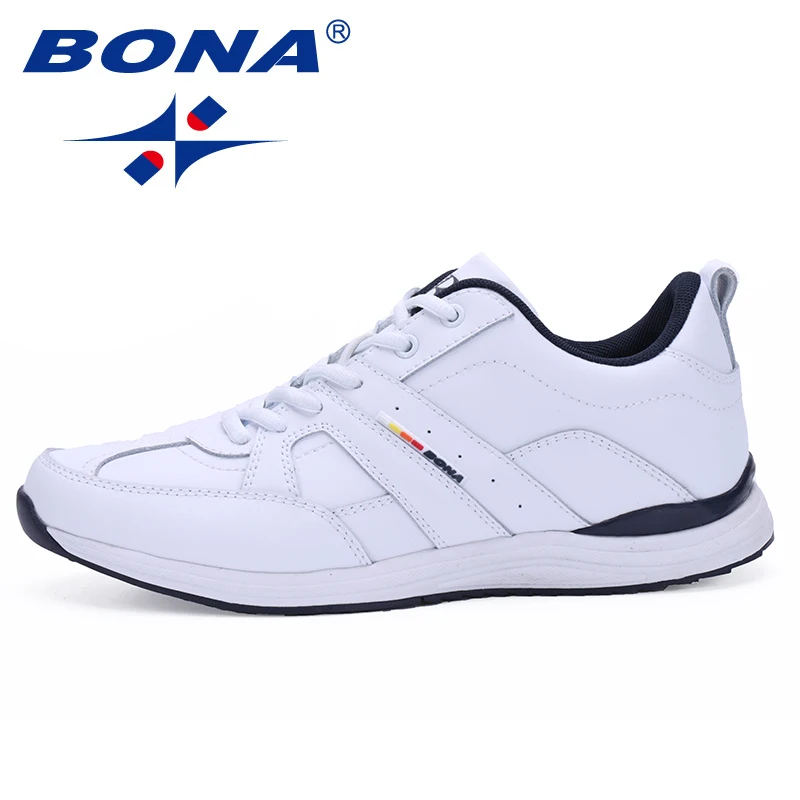 Кроссовки BONA мужские спортивные классические на шнуровке для ходьбы и