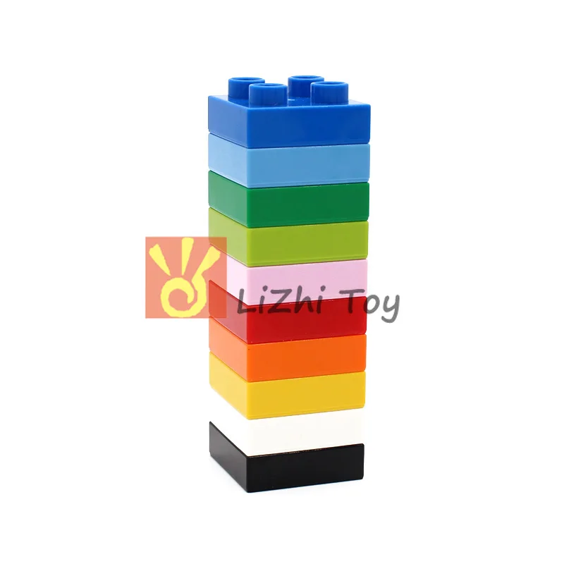 Конструктор MOC сделай сам большого размера 2x2x1/2 (толстый)|Блочные конструкторы| |