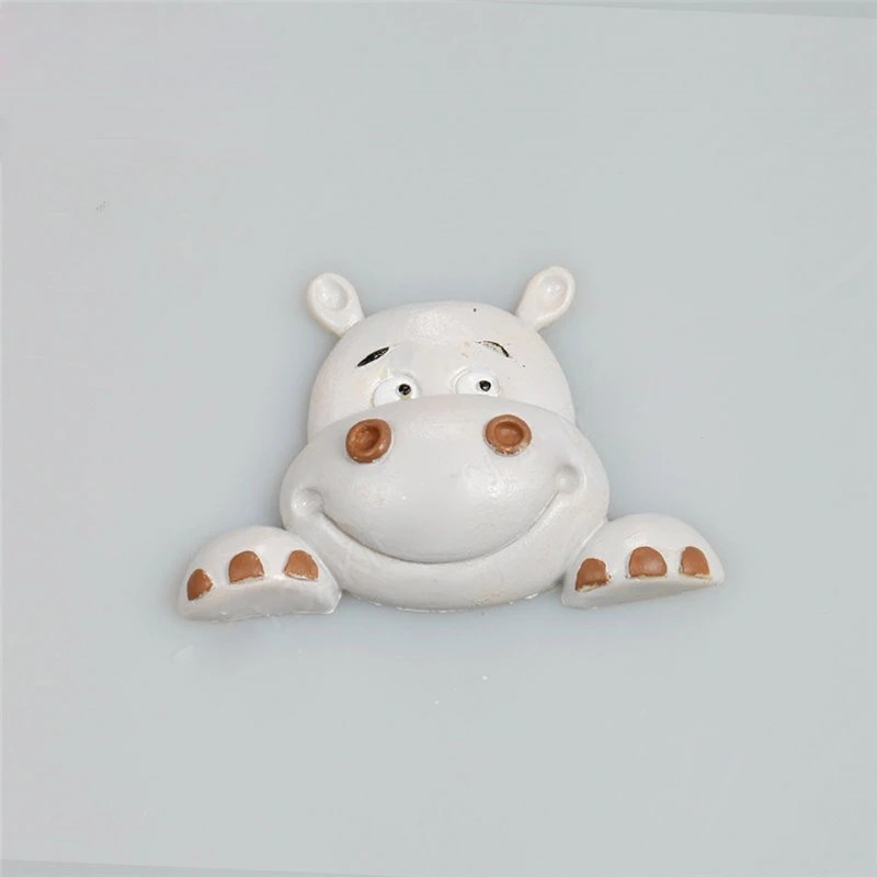 

2Pcs 3D Christmas Hippo and Elk Mold Silicone Cartoon Deer Hippopotamus Epoxy Resin Casting Mold Jewelry Making Tools