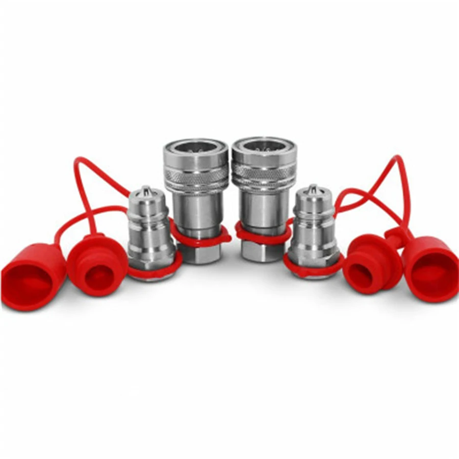 2 комплекта гидравлические быстроразъемные муфты для трактора 1/2 дюйма Ag Poppet Pioneer