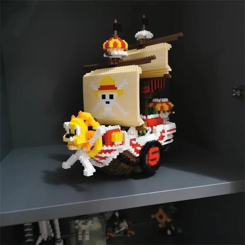HC блоки большой Размеры Таузенд Санни лодка DIY обучающие строительные игрушки