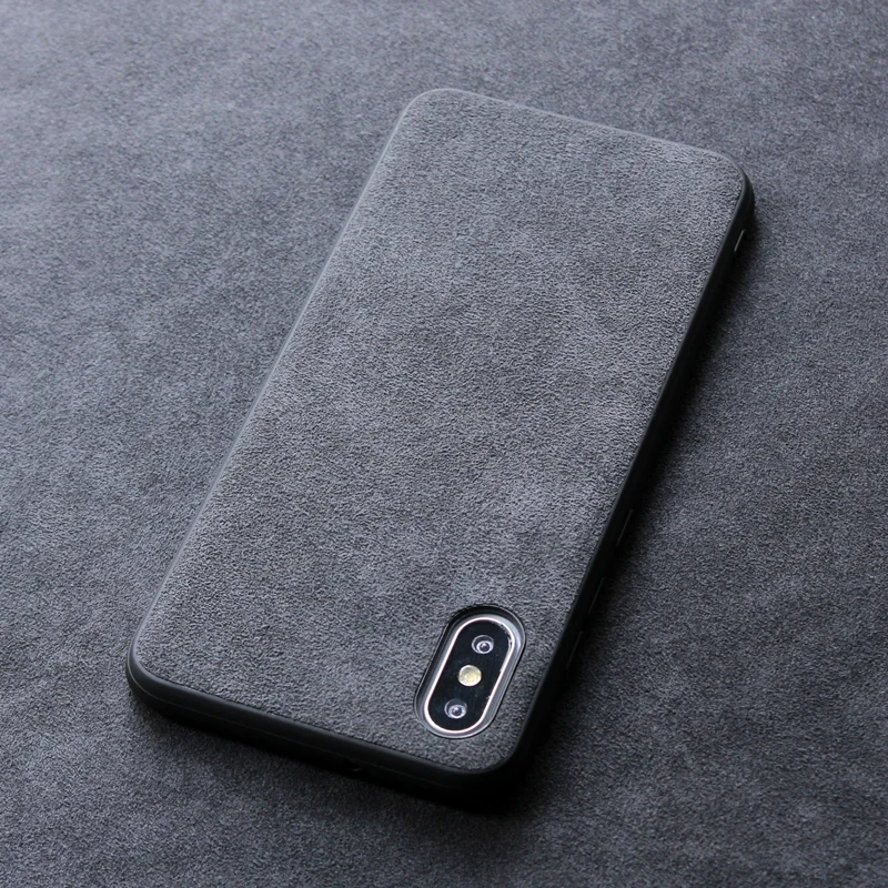 Оригинальный итальянский замшевый тканевый чехол для Xiaomi Mi 8 SE чехлы