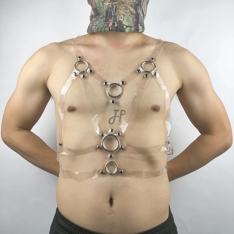 Портупея гей-Фетиш из ПВХ сексуальный ремень для мужчин Рава БДСМ бондаж ремешок