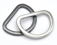 50mm silver d ring slide adjustable buckles large purse handbag hardware bag clasp dog collar supply leather webbing belt strap