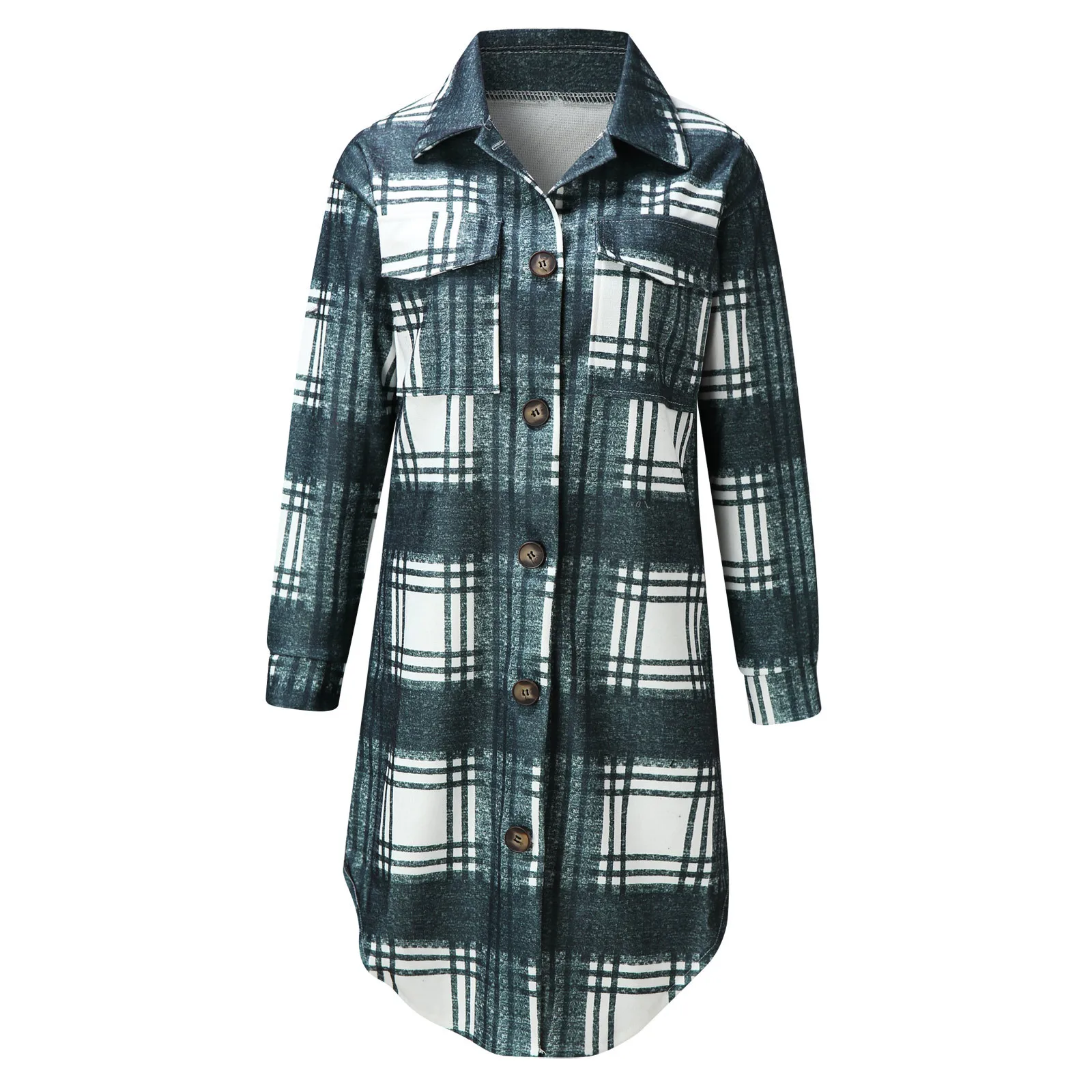 Пальто женское тонкое из искусственной шерсти Тренч Длинный Облегающий топ в