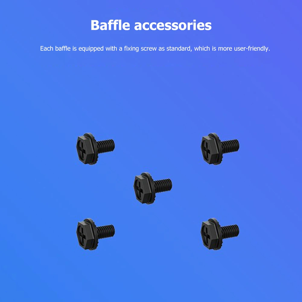 5 шт. Прочный чехол для компьютера PC теплоотвод PCI дефлектор расширительный слот