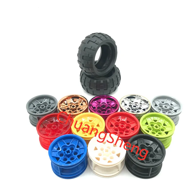 

Конструктор Technology moc-56908 + 61480 68.7x3 4 мм, разъем ступицы колеса «сделай сам», Детская обучающая сборная игрушка, подарок