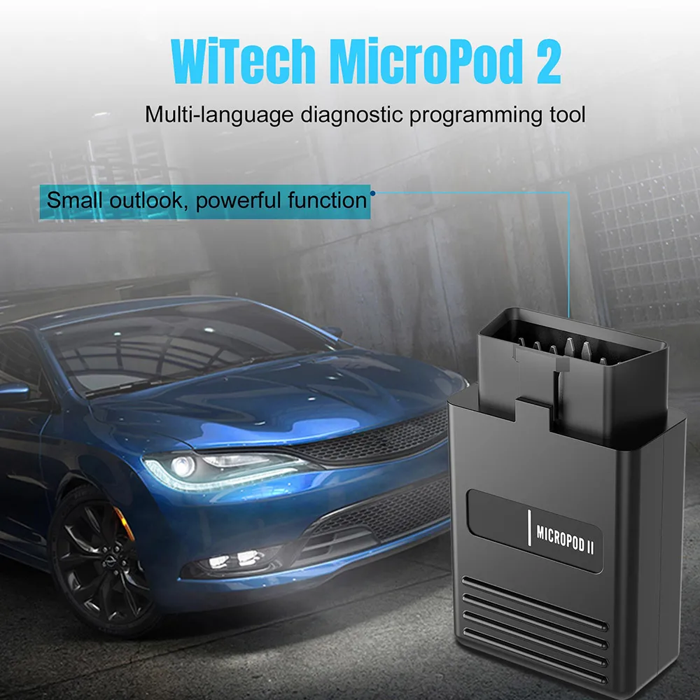 Witech micropod 2 chrysler диагностика крайслер