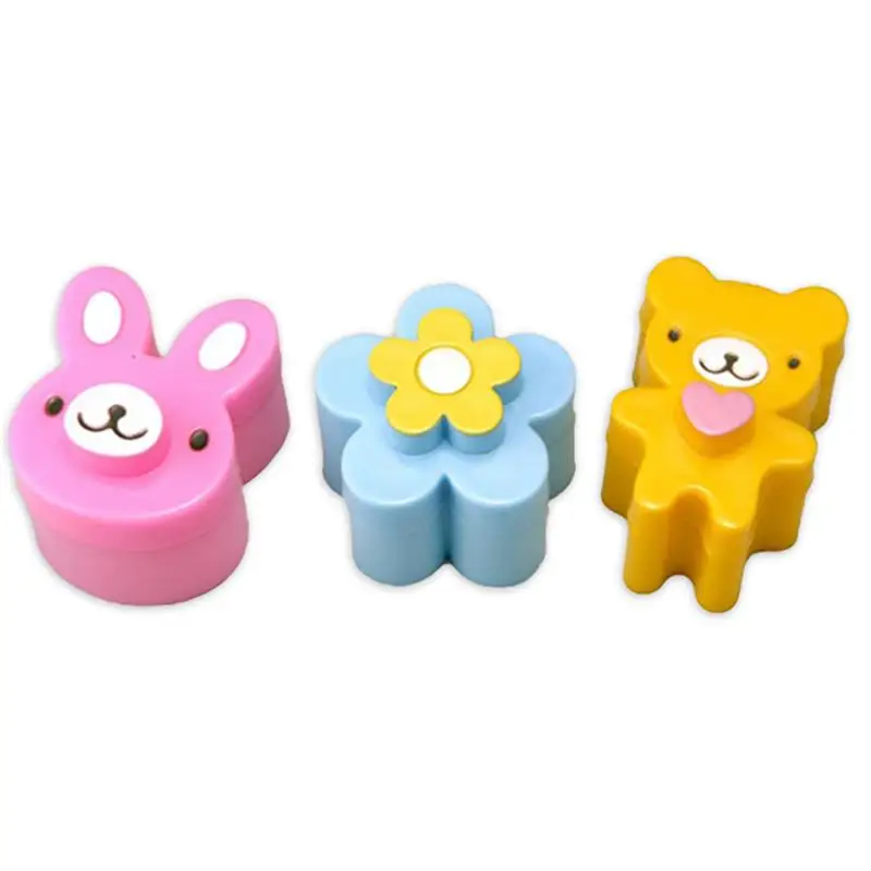 3 шт. Симпатичные сэндвич резаки мини резак для печенья набор форм детей