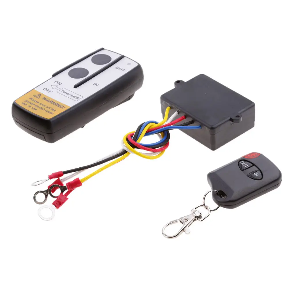 

12V 50ft Winch Wireless Remote Control Switch Unit for Truck ATV SUV Winch