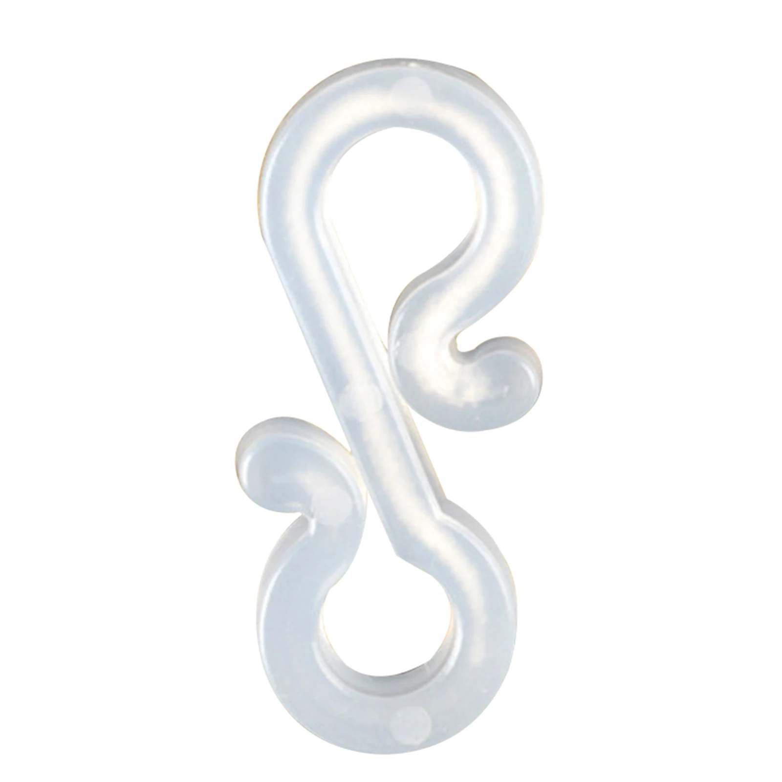 

100 шт. Рождественские Мини-Крючки для подвешивания желоба, пластиковые S-образные рождественские искусственные крючки для улицы, внутреннег...