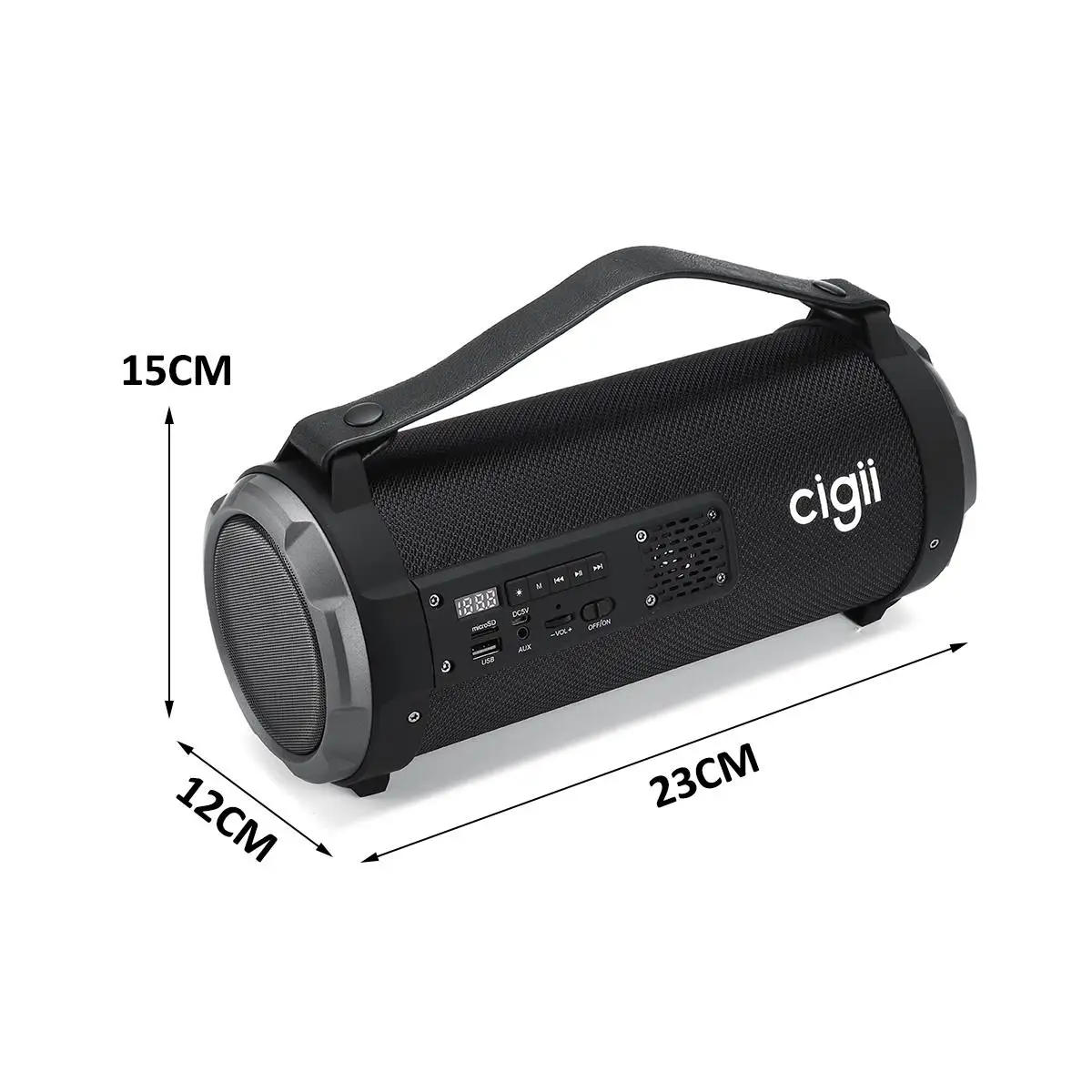 CIGII 4 ''сабвуфер портативный bluetooth динамик 360 объемный звук ПК с RGB подсветкой AUX