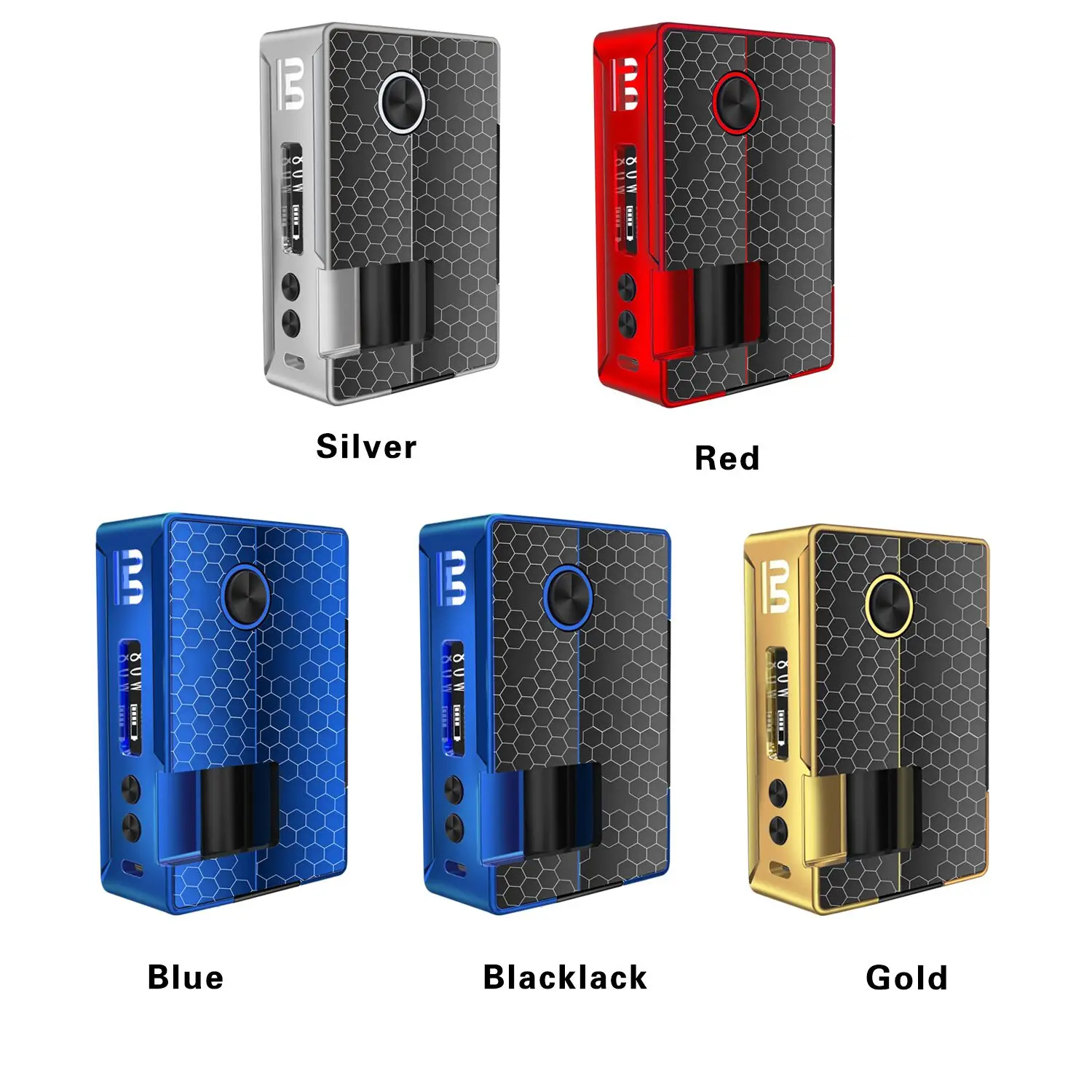 Blitz Vigor 81W Squonk MOD Powered By 18650/20700 Battery TC Box Mod with 10ml Silicone Bottle vs fuchai mod | Электроника