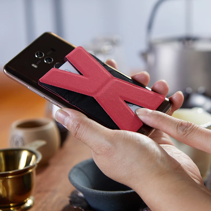 adhesive card back sticker for samsung s20 ultra note 10 plus wallet purse deform phone holder for iphone 11 pro max xr xs 6 7 8 free global shipping