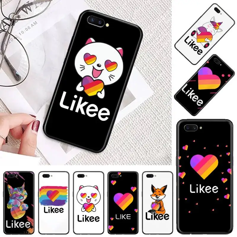 

Fashion Likee Cat bear love heart Phone Case For OPPO A ax 3 5 3 37 57 59 37 73 75 83 71 2018 11 1k s PRO Cover Funda Shell