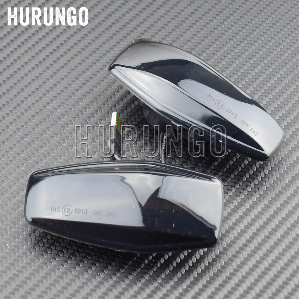 Светодиодный Динамический указатель поворота боковой габаритный фонарь для Hyundai