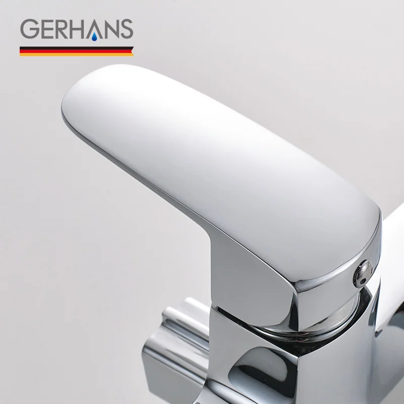 GERHANS Faucet K13106 Смеситель для ванны Цвет: Хром | Обустройство дома
