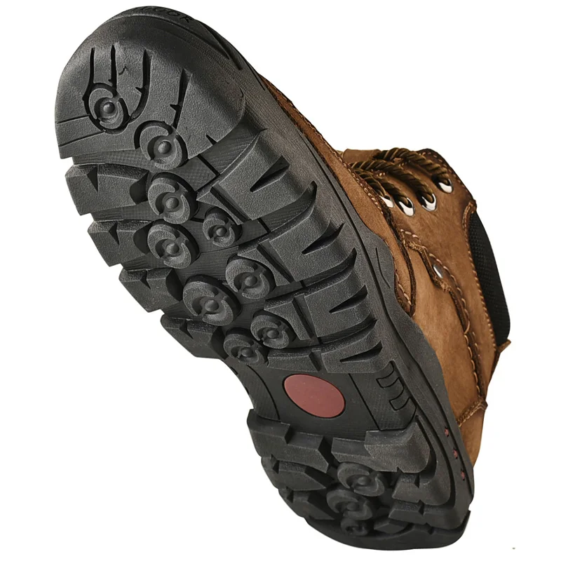 Новинка зимняя профессиональная Уличная обувь Мужская походная из натуральной