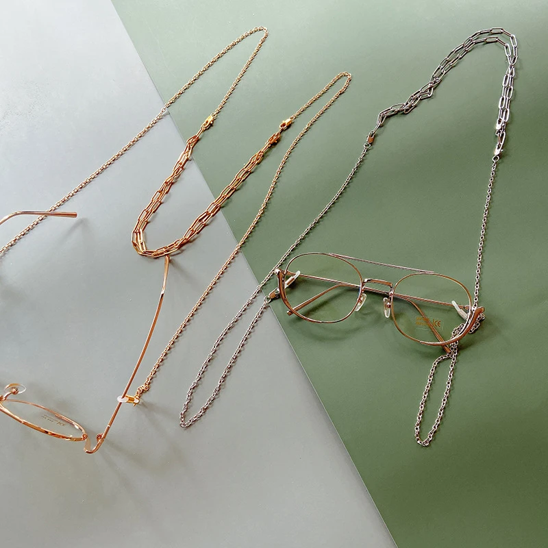 

1Pcs Vintage Glasses Chain Holder Women Men Fashion Sunglasses Eyeglass Neck Cord Retainer Strap Eyewear Spectacles Holder