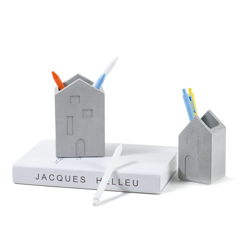 Бетон цемент ручка держатель книжная полка силиконовая die настольная подставка