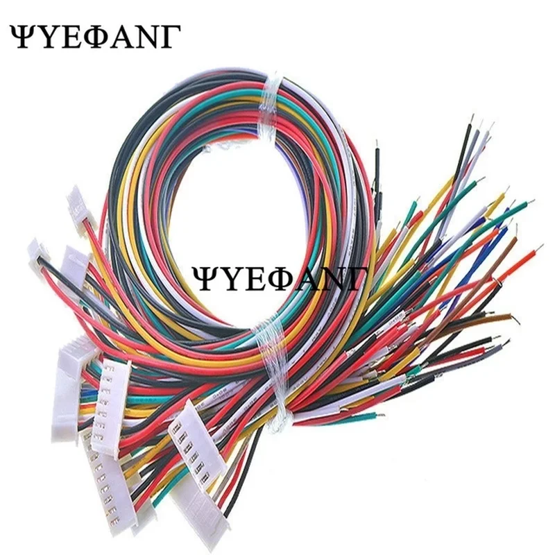 200 шт./лот 26AWG JST XH2.54 4-контактный разъем шаг 2 54 мм с кабелем 50 см длиной |