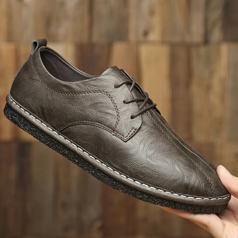 

Zapatos Informales De Hombre Men's Leather Shoes Genuine Fashion Summer Men Casual 2020 Mens Zapatos Hombre Cuero For
