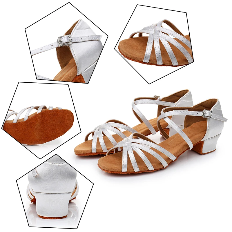 Hipposeus детское платье для латинских танцев туфли девушек женские дамы обувь