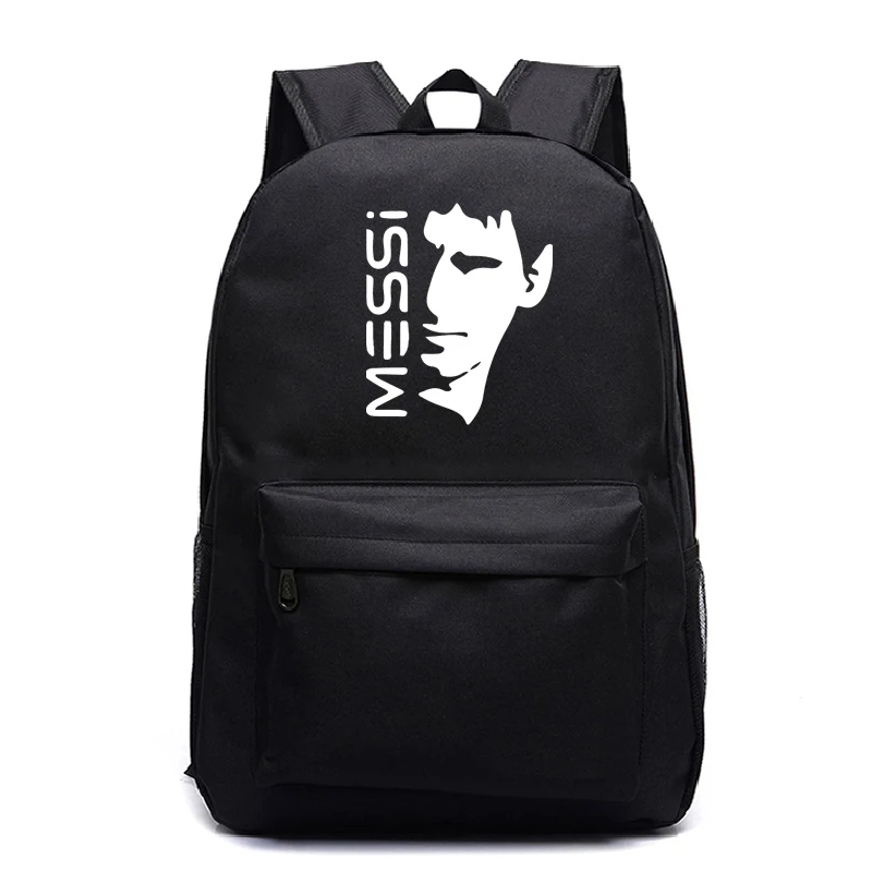 1 Популярный Футбольный рюкзак Messi10 с новым рисунком для ноутбука Mochila, модный мужской рюкзак для мальчиков и девочек, Мужская и Женская дорожная сумка для ноутбука - Цвет: 1