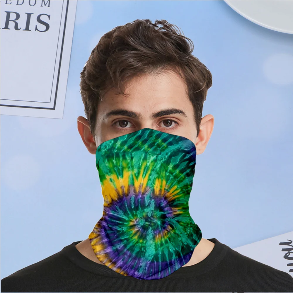

Assorted Color Neck Gaiter Outdoor Riding Mask Multifunctional Neckerchief Breathable Sport Headband Sun Protection