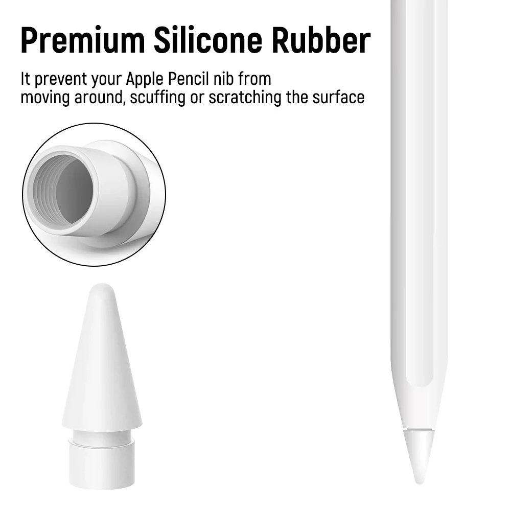 Подходит для Apple ApplePencil и универсальных наконечников второго поколения, подходит для планшетов iPad Android