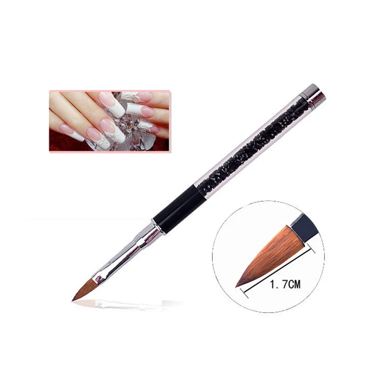 

5pcs Nail Brush Painting Line Crystal Stripe Flower Carving Pen Nail Art UV Gel Brush Acrylic Manicure Tools Accesoires