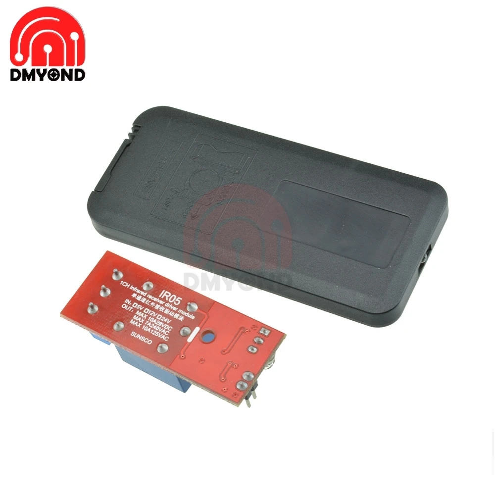 Инфракрасный релейный переключатель 5 В 12 контроль температуры светодиодный с